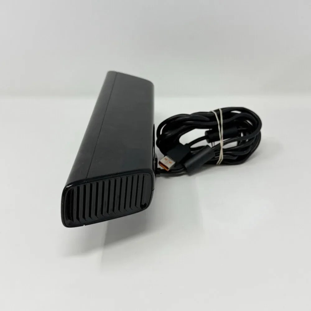 Microsoft Xbox 360 Kinect Sensor Bar Box 6 Games AC Adapter Tested Bundle